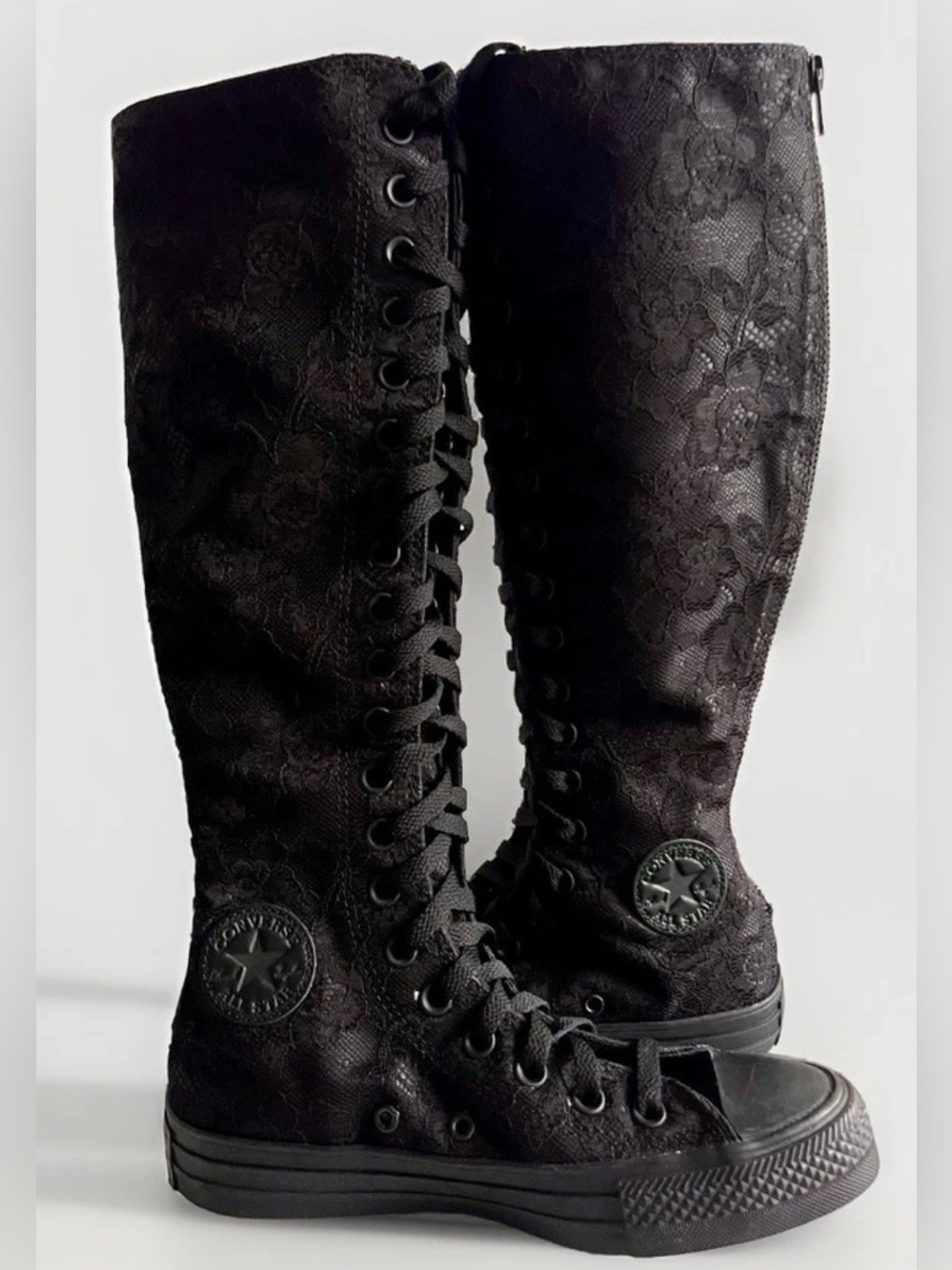 Converse Chuck Taylor All Star XXHi A15661C Knee High Floral Lace Boots Women 6